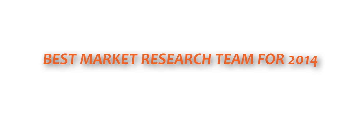Best Market Research Team for 2014